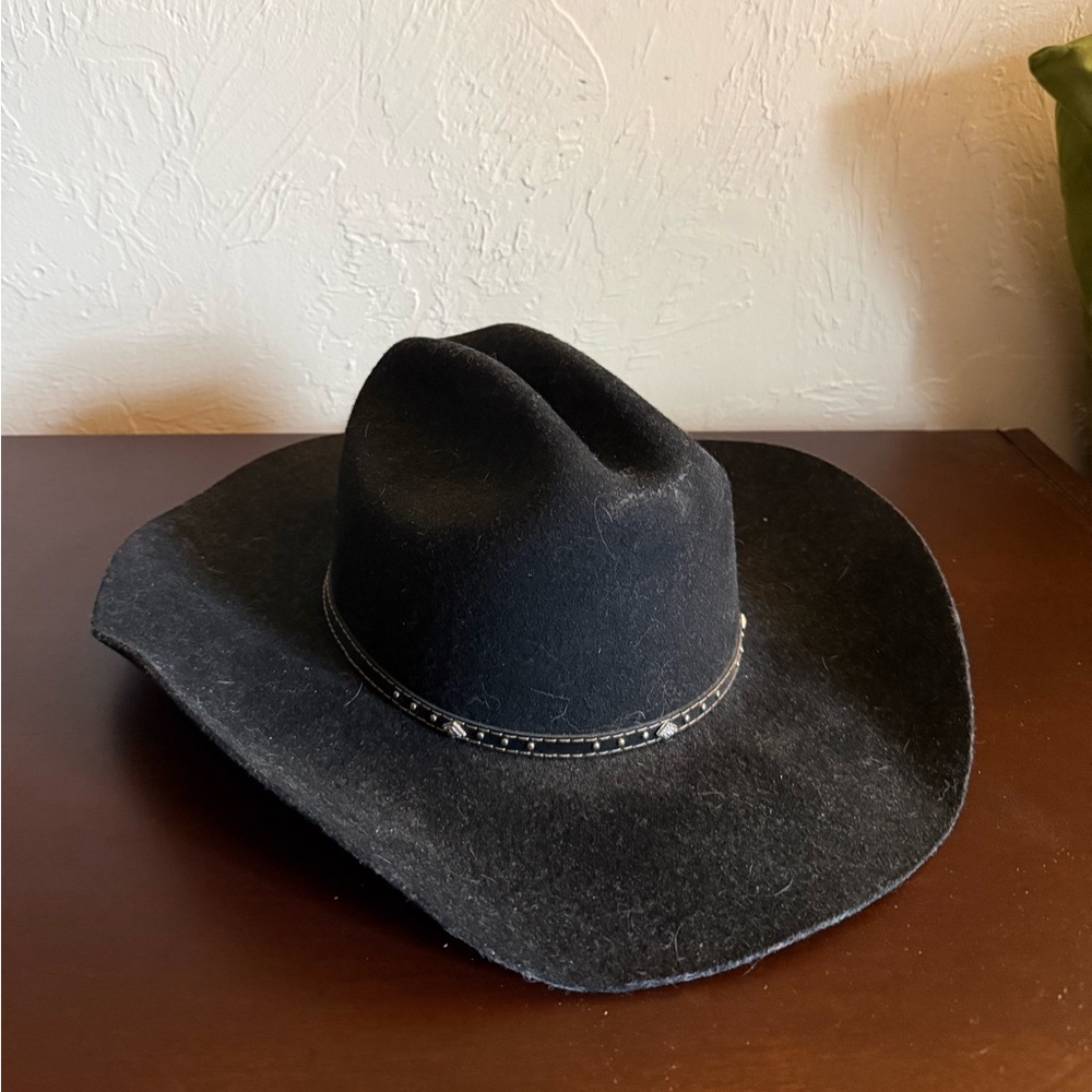 Justin Boots Black Western Hat